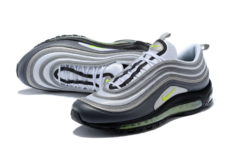 New Nike W Air Max 97 Grey White Black